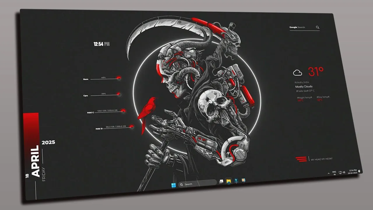 How to Install the Reaper Rainmeter Skin: Turn Your Desktop Into a Futuristic Dashboard (2026 Guide)