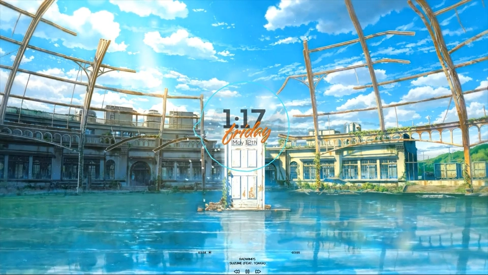 Suzume Movie Rainmeter Theme