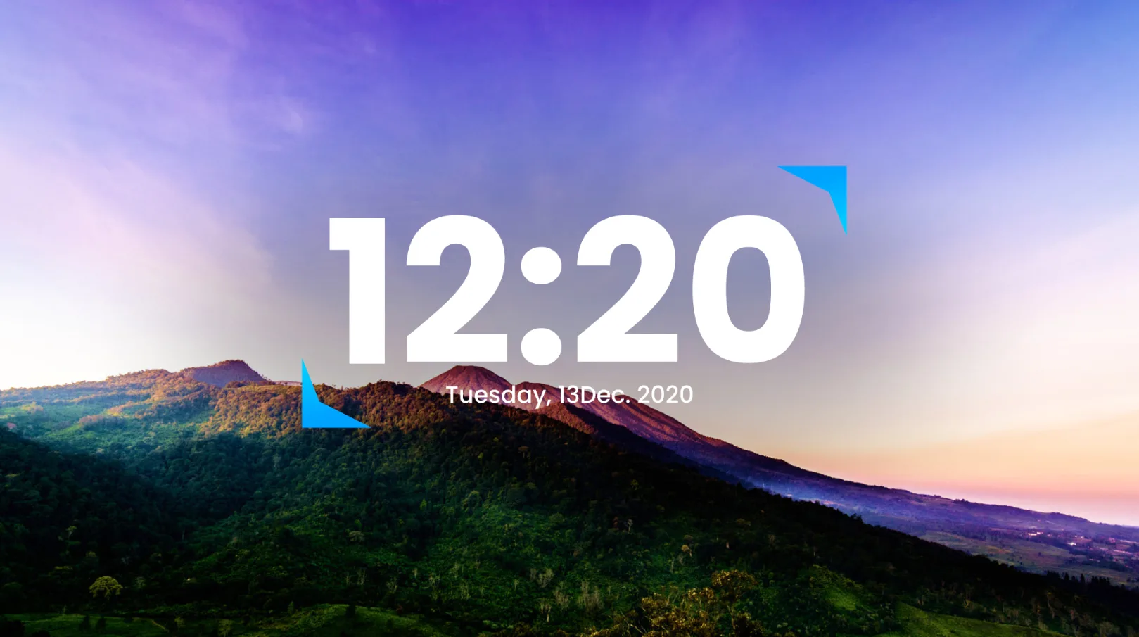 SmartClock Rainmeter Skin