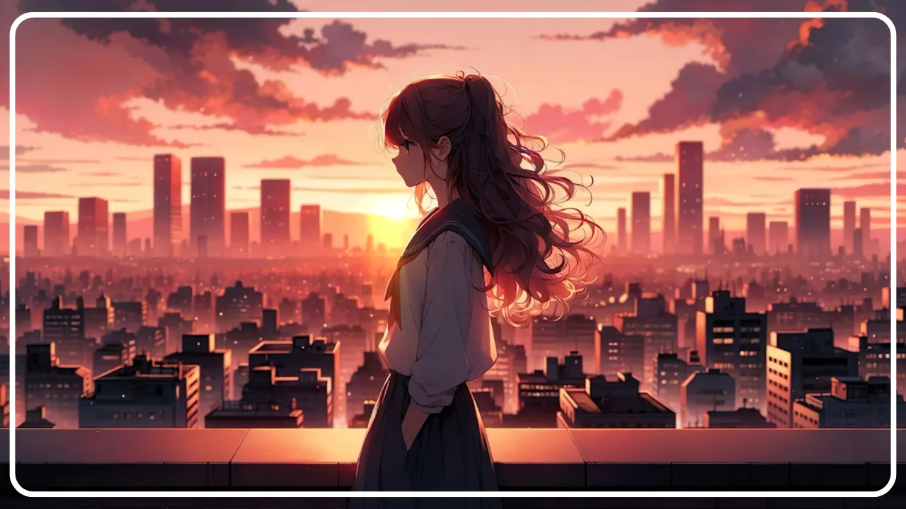 Anime School Girl [4K]